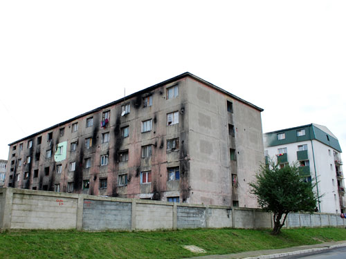 Bloc gard strada Horea